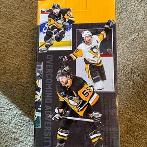 Kris Letang Bobblehead with Pittsburgh Penguins Logo